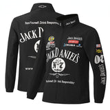 F1 Racing Suit Racing Suit Preppy Style Retro Style Autumn and Winter Cotton-Padded Coat Embroidery