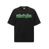 Duaa direct injection printing american street pure cotton t-shirt g