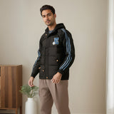 Men Jacket Retro Workwear Cotton-Padded Coat Men's Winter Loose