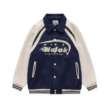 Varsity Jacket Vintage Men's Baseball Uniforms Jacket for Women