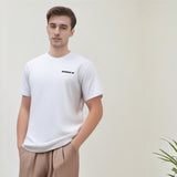Men T Shirts Street Letter Print Short-Sleeve