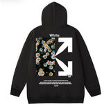 Off OW White Hoodie Daisy