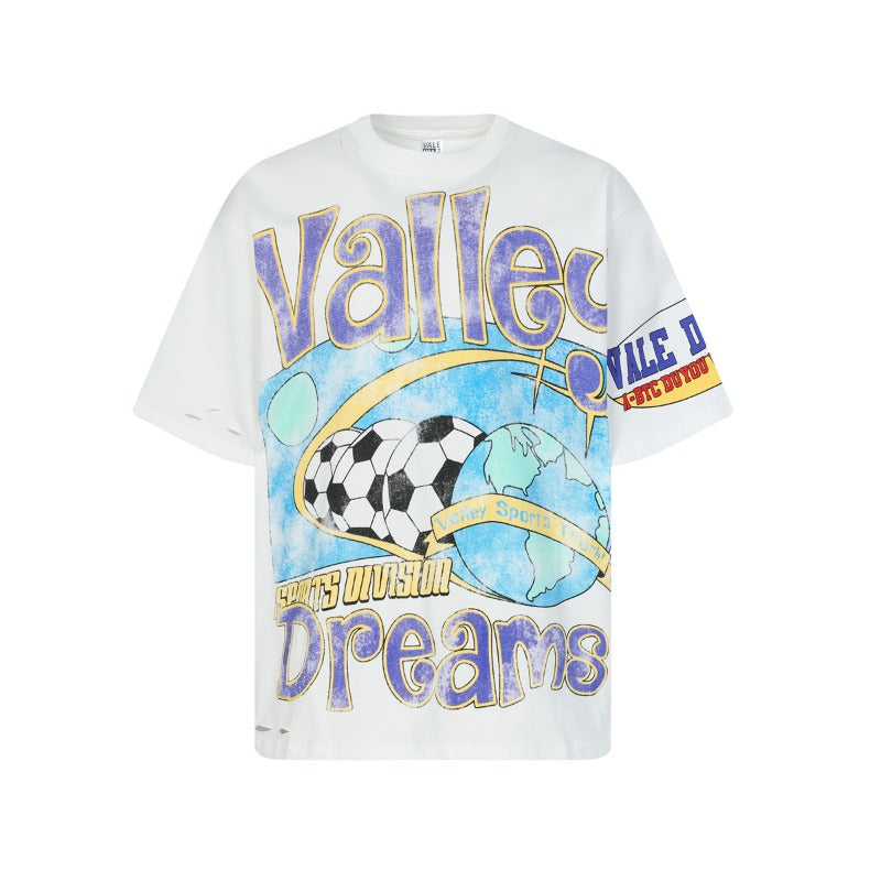 Men's printed t-shirt - 100% cotton