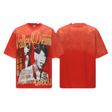 Vale forever t-shirt men's direct injection american hip hop printing g pure cotton