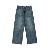 Unisex Jeans Retro Washed Jeans Men