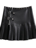 Women Skirt Autumn Zipper