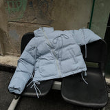 Unisex Down Jacket Women's Winter Warm Short Cotton Clothing