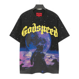 Godspeed men's youth t-shirt - short sleeve, washed print, 100% cotton, american retro style