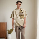 Men's T-shirt Short-Sleeved T-shirt Men's and Women's Loose