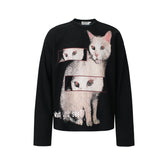 Unisex long-sleeved shirt autumstylish cat