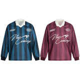Unisex long-sleeved shirt autumloosestripes training clothes
