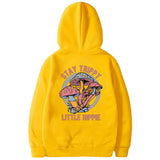 Stay Trippy Little Hippie Print Sweatshirt Hoodie