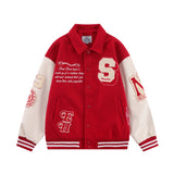 Varsity Jacket Vintage Baggy Coat