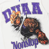 Washed and distressed vale forever vintage cotton t-shirt