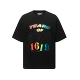 American duaa pure cotton t-shirt g street retro direct injection printing