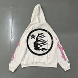 Hoodie Retro abstract print