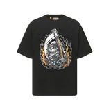 Gallerypure cotton t-shirt g direct injection printing