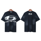 Men's t-shirt with rhinestone print, 100% cotton print