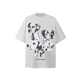American vintage street T-shirt vintage cotton men and women summer