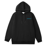 Off OW White Hoodie Hip Hop Characters