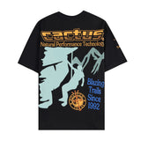Travis Scott T-Shirt TRAVIS SCOTT CACTUS JACK Loose Crew Neck Short Sleeve