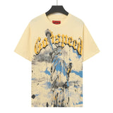 Godspeed men's youth t-shirt - short sleeve, washed print, 100% cotton, american retro style