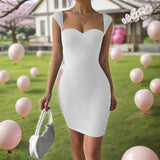 Graduation Dresses Sleeveless Knitted Dresses