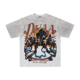 Valley printed vintage cotton washed t-shirt