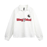 Unisex long-sleeved shirt men's autum campus style