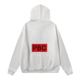 Hoodie Retro abstract print