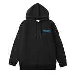Off OW White Hoodie Green lines