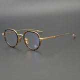 CHH Chrome Hearts Glasses Pure Titanium Oval Eyewear Frames