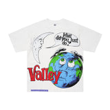 Duaa pure cotton t-shirt g direct injection american street retro hip hop printing
