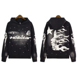 HS Hoodie Retro Distressed Loose