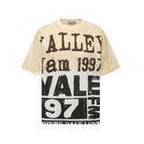 Men's t-shirt with rhinestone print, 100% cotton print