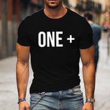 ONE+TWO=Three Graphic T Shirts Pregnancy Announcement