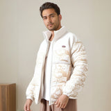 Men Jacket Winter Stand-up Collar Cotton-Padded Clothes Men