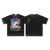 Vale forever vintage pure cotton t-shirt washed and distressed printingg