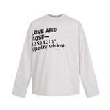 Unisex long-sleeved shirt autumpure cotton