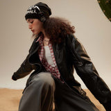 Unisex Sweater Autumn Trendy Casual Leather Clothing Jacket