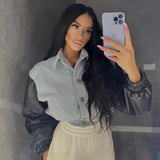 Women Sweatshirt Autumn Women's All-Matching Jacket Short Coat Cardigan