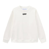 Off OW White Sweatshirt White eraser