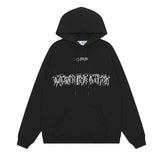 Off OW White Hoodie Colored crosses of yarn balls