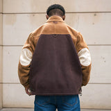 Men Jacket Vintage Cotton-Padded Coat Men's Winter