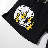 HS Shorts Retro abstract print