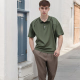 Unisex Polo Shirt Half Sleeve T-Shirt Men's Loose