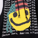 Denim Tears Hoodie Letter Print Fleece Hoodie Sweater