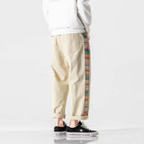 Unisex Pants Autumn Leisure Stitching Trousers