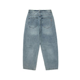 Unisex Jeans Men's Pants Water Washed Hole