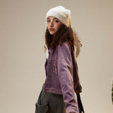 Unisex Sweater Autumn Ultra Short Denim Jacket